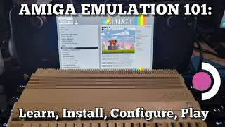 Steam Deck EmuDeck Amiga Emulation 101 All about Kickstarts Games and Configuration [upl. by Josefa]