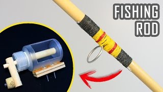 How To Make a Fishing Rod and Reel at Home  DIY Fishing  Fishing Hacks [upl. by Ytok]