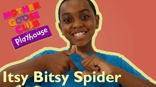 Itsy Bitsy Spider  Mother Goose Club Playhouse Kids Video [upl. by Laucsap523]