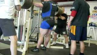 Niko Hulslander  675 pound Squat [upl. by Elfstan908]