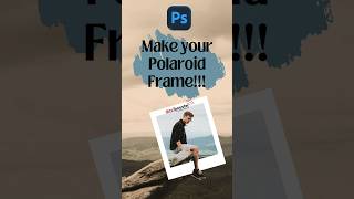 Make this realistic cutout Polaroid in Photoshop adobetips photoshoptutorial photoshopedit [upl. by Enirbas272]