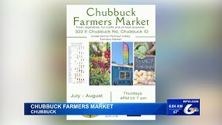 Chubbuck Farmers Market Kicks Off Tonight [upl. by Alejoa]