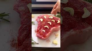 The Perfect Way to Marinate A Tbone Steak [upl. by Ativel]