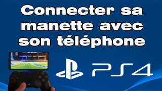 Comment connecter une manette PS4 sur téléphone [upl. by Lledor]