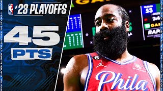 James Harden EPIC 45 PTS Full Highlights vs Celtics in Game 1 🔥 [upl. by Ruhtua759]