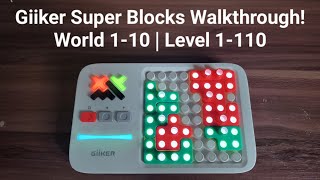 Giiker Super Blocks  World 110  Level 1110 Walkthrough [upl. by Seitz]