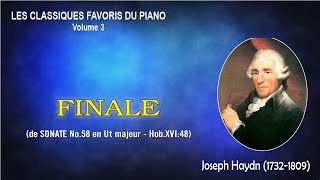 FINALE DE SONATE No58 en Ut majeur HobXVI48 – Joseph Haydn [upl. by Gwennie45]