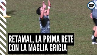 Retamal la prima rete con la maglia grigia [upl. by Epolenep]