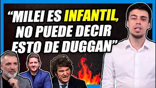 quotDuggan va a denunciar penalmente a Mileiquot  Análisis imperdible de JUAN AMORÍN [upl. by Ainex]