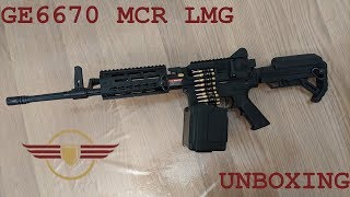 UNBOXING Golden Eagle GE6670 MCR LMG Unboxing [upl. by Loralie]