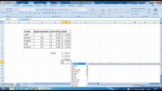 Introduzione ad Excel ed ai fogli di calcolo [upl. by Picker944]