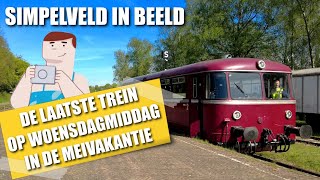 Miljoenenlijn Simpelveld  de laatste trein op woensdagmiddag in de meivakantie [upl. by Dante]