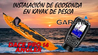 Instalación Eco Sonda Garmin Striker 4 en kayak Dace pro 14 [upl. by Willman]