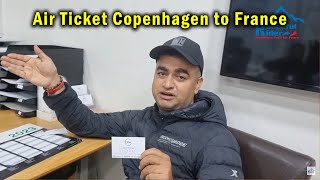 Air ticket Copenhagen to France  Peaceful Rider [upl. by Nirehs]