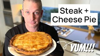 The Best Pie  a New Zealand Steak and Cheese Pie [upl. by Annawahs]