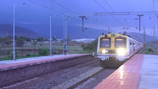 Challenging amp Exciting  Delightful Monsoon Evening Trains Coverage At Beautiful Locations [upl. by Ydnes588]