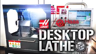 The New Haas Desktop Lathe  Haas Automation Inc [upl. by Oal]