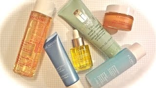 Уход за лицом осеньзима  Clarins Shiseido Clinique [upl. by Etnoved]