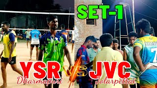 20k🔥ysr vs jvc🔥krishnagiribelavarthiset1subscribejaitrendingvolleyball14 [upl. by Arodnahs]