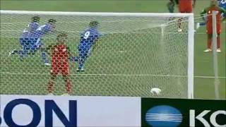 Best goal ever Sagar Thapa scores goal in free kick against Bangladesh [upl. by Kenta390]