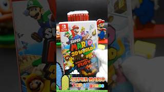 Top 10 best Super Mario games for the Nintendo switch mario top10 nintendo supermario [upl. by Ike]