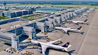 A Look At MUC Munich International Airport [upl. by Notterb]