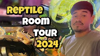 REPTILE ROOM TOUR  SEPTEMBER 2024 [upl. by Aramoy72]