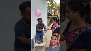 5 balloon prank song funny dance comedy fun bollywood movie music rrr shortvideo shorts [upl. by Akialam]