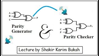 Parity Generator amp Checker [upl. by Chin]