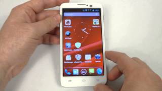 Prestigio MultiPhone 5300 DUO unboxing and handson [upl. by Ronyar]