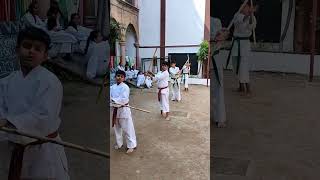 LATHI KATHI fitnesstraining oktasdojo wtskf tsksan shotokankarate [upl. by Ardisi]