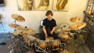 GenesisMe And Sarah JaneThree Sides Live Drum Cover [upl. by Theone]