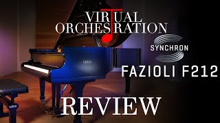 Review Synchron Fazioli F212 by Vienna Symphonic Library  Comparison F212 and F308 VOUCHER INSIDE [upl. by Luthanen]