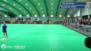 202324 State Junior Championships  📺 LIVE  U15 Girls Singles Round 2 [upl. by Miru]