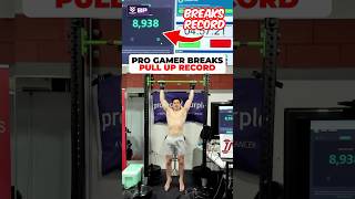 PRO GAMER BREAKS PULL UP WORLD RECORD CENSOR [upl. by Irihs]