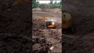 LiuGong 908E 8 ton Excavator in Brick field [upl. by Ahsatsana]