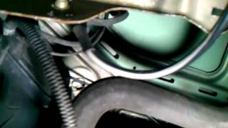 How To Open Bonnet on Fiat Punto How to Open Bonnet Snapped Release Cable [upl. by Standice993]