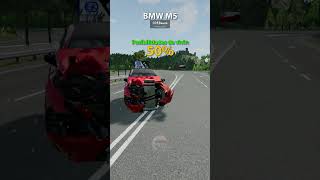 Que Posibilidades tienes de vivir a estos Choques de Autos  BMW M5 [upl. by Ybbor370]