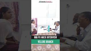 RRB PO MOCK INTERVIEW  VELLORE BRANCH [upl. by Lirbaj]