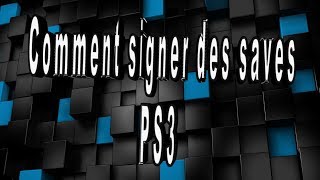 TUTO Comment signer une save ps3 [upl. by Ellita]