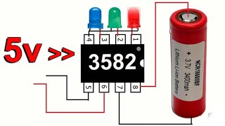 How To Make 18650 Liion Battery Charger Using 3582 ic [upl. by Moulton799]