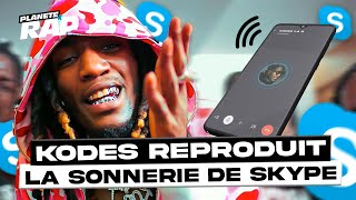 KODES REPRODUIT LA SONNERIE DE SKYPE  PlanèteRap [upl. by Leunamme]