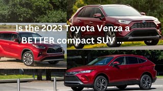 2024 Toyota Venza Review [upl. by Scholz]