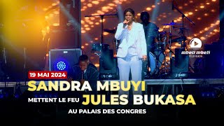 LIVE SANDRA MBUYI x JULES BUKASA x ENJOYEL SES DECHAINENT AU PALAIS DES CONGRES DE BRAZZAVILLE 🇨🇬 [upl. by Miriam]