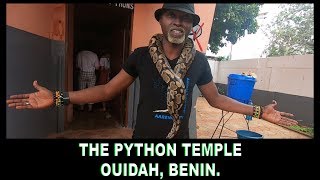 TEMPLE DES PYTHON II PYTHON TEMPLE OUIDAH BENIN [upl. by Obed312]