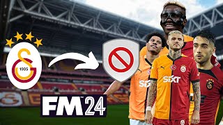 FM 24 TÜM GALATASARAY OYUNCULARI SERBEST KALIYOR  Football Manager 2024 [upl. by Ackley479]