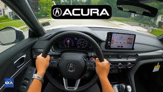 20242025 Acura Integra ASpec Tech  POV Test Drive amp Walkaround Review  4K [upl. by Aralc]