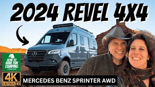 2024 Winnebago Revel 4x4 Camper Van Walkthrough  Off Road Class B RV [upl. by Nylrem501]