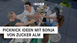 Picknick Ideen mit Sonja von Zucker Alm I BORA Kitchen Table Tales [upl. by Nike]