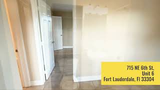 715 NE 6th St Unit 6 Fort Lauderdale Fl 33304 [upl. by Oiramd]